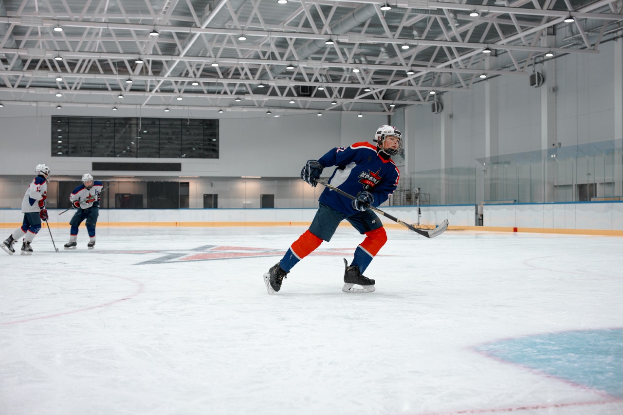 How to become better at playing ice-hockey?